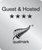 Qualmark - Guest & Hosted 4 Star Qualmark - Guest & Hosted 4 Star